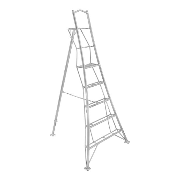 moeilijk knop gaan beslissen Plateauladder aluminium 5 treden - Aluminium (plateau) ladders - De Wil